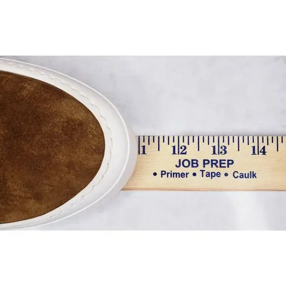 THE ROW Marie H Suede Leather Slip On Shoes Brown Women's I/EU 40 US 10~ VGUC